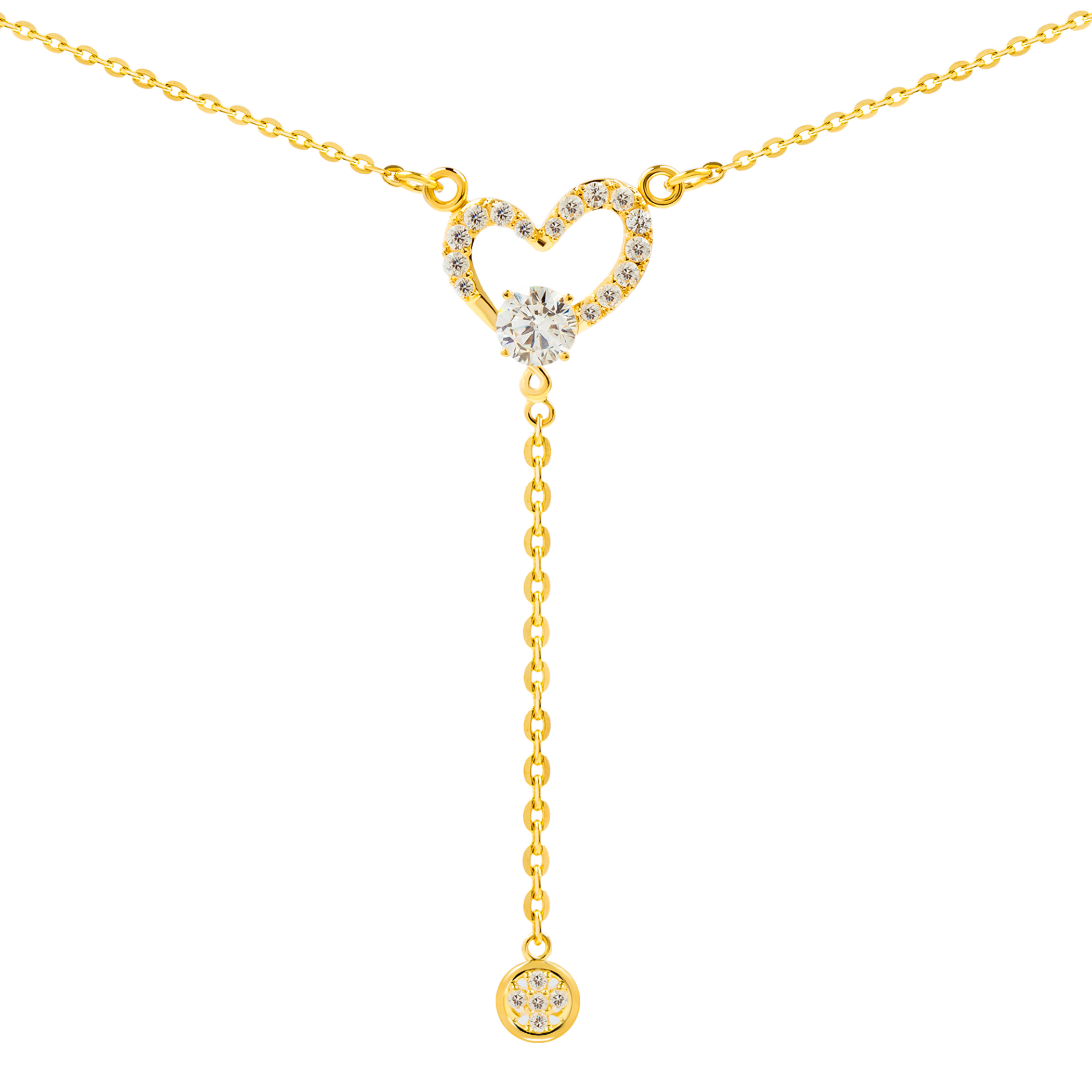 14k Gold True Heart Necklace (CHP0171)