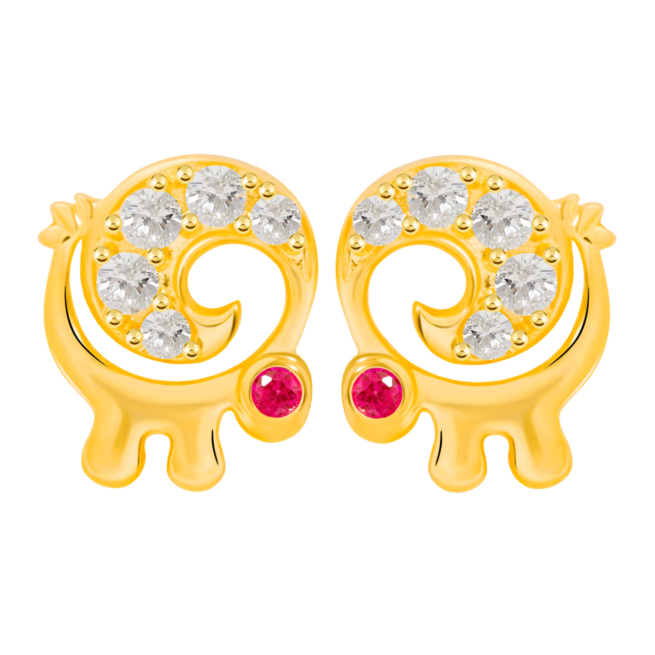 14K Gold Earrings (JE31672)