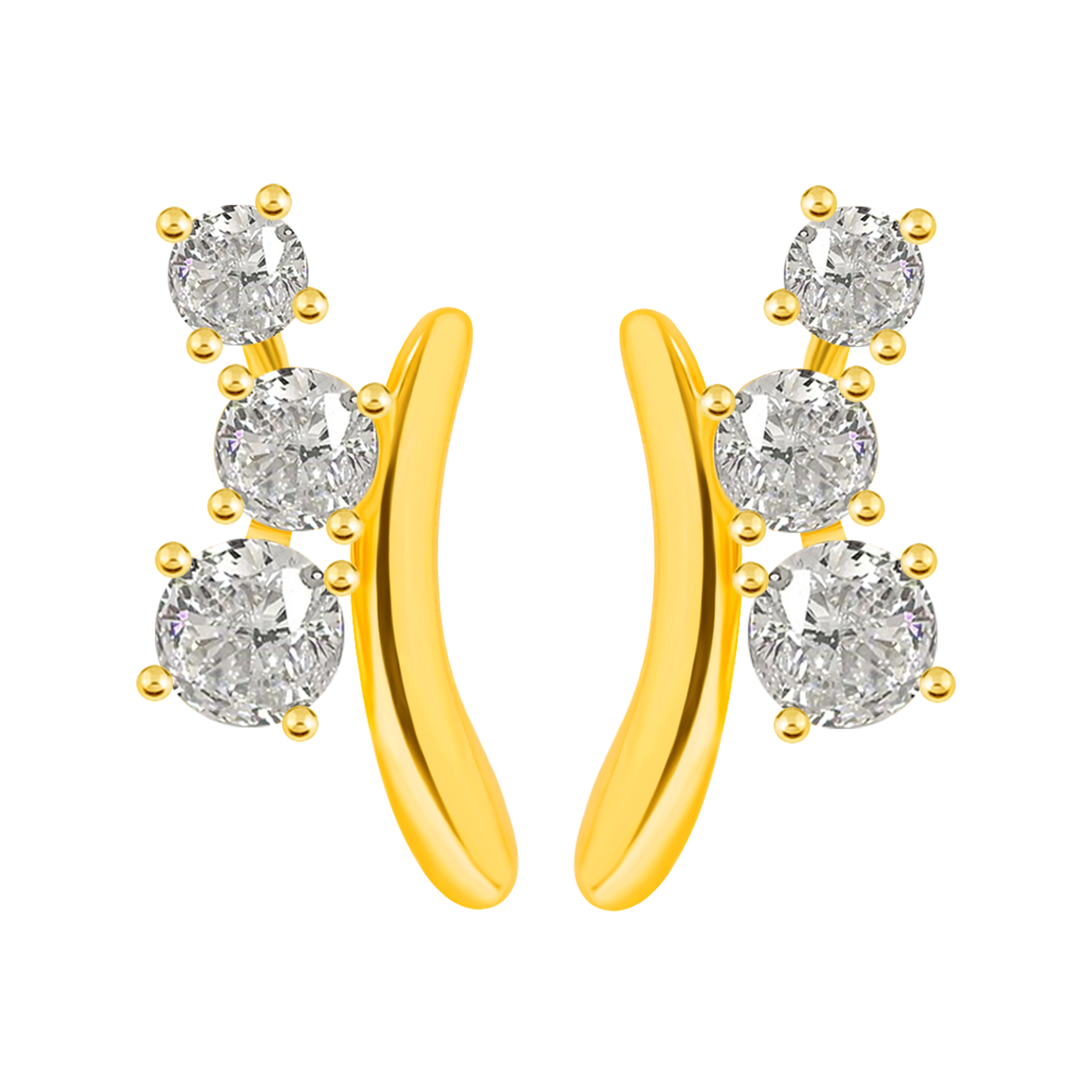 14K Gold Earrings (JE31010)