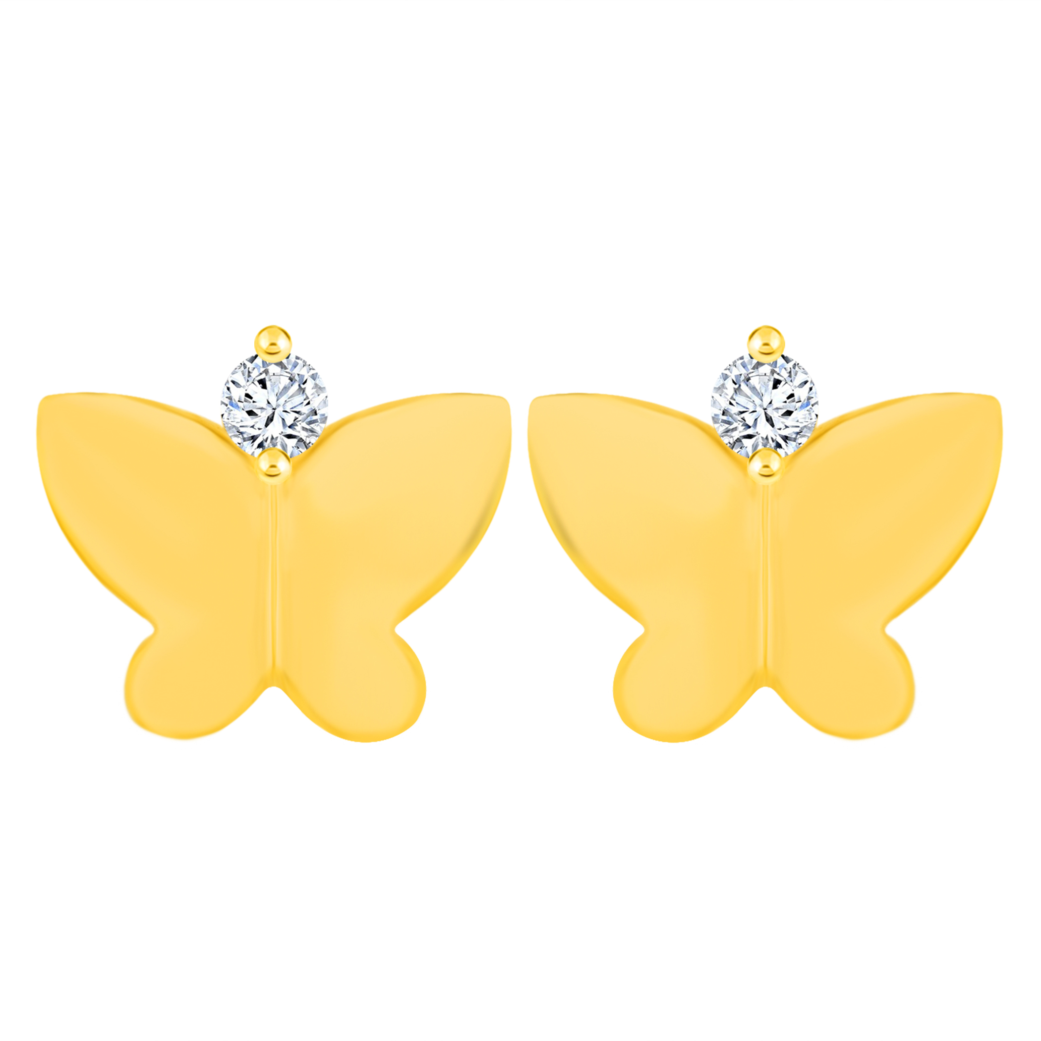 14K Gold The Butterfly Earrings (JE31222)